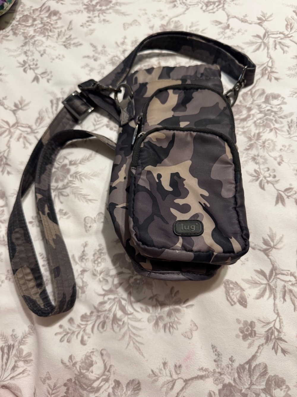 Lug Camo Water Bottle Holder